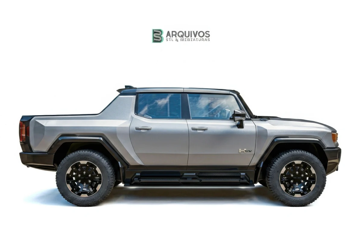 Modelo 3D STL - Hummer EV 2022 — foto 3